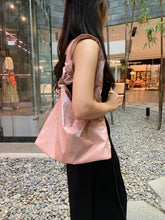 Load image into Gallery viewer, Diff Large Satin Shoulder Bag - Pink
